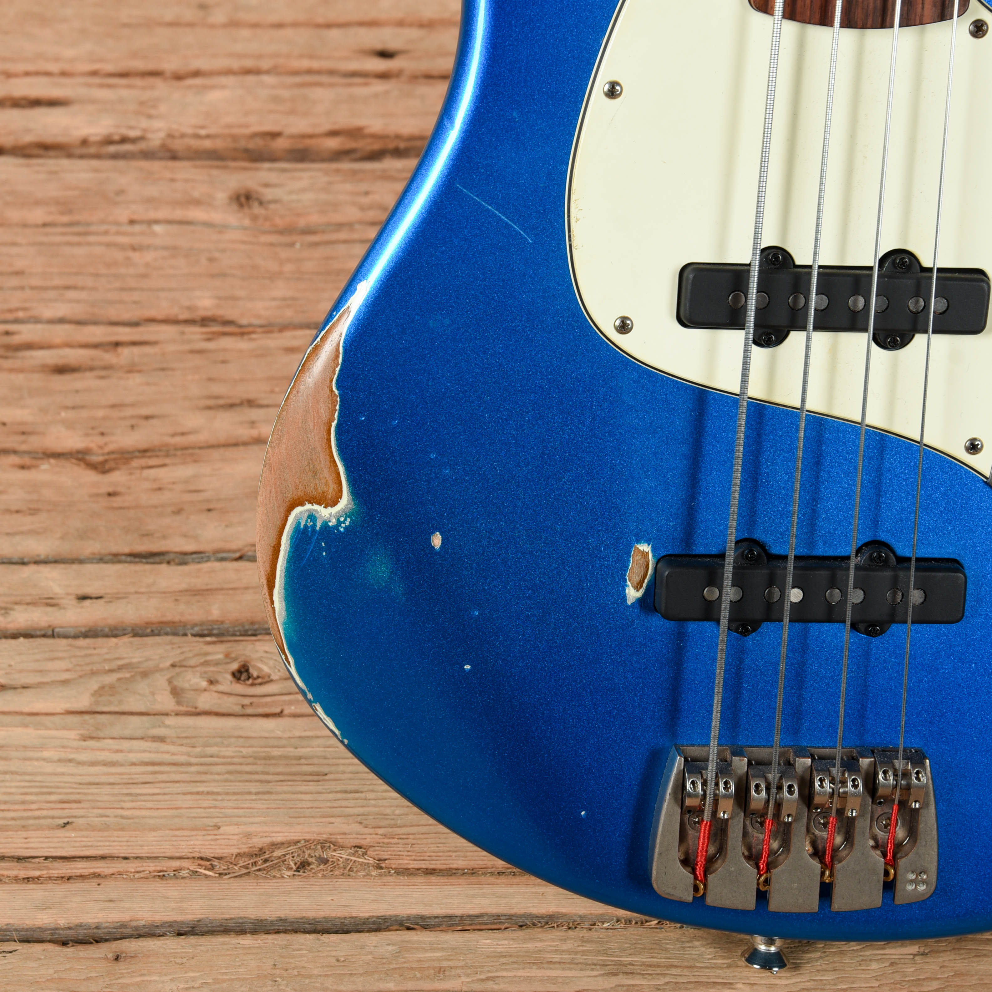 Sandberg California II TT4 Passive Hardcore Aged Metallic Blue 2023 Bass Guitars / 4-String