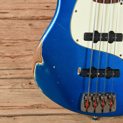 Sandberg California II TT4 Passive Hardcore Aged Metallic Blue 2023 Bass Guitars / 4-String