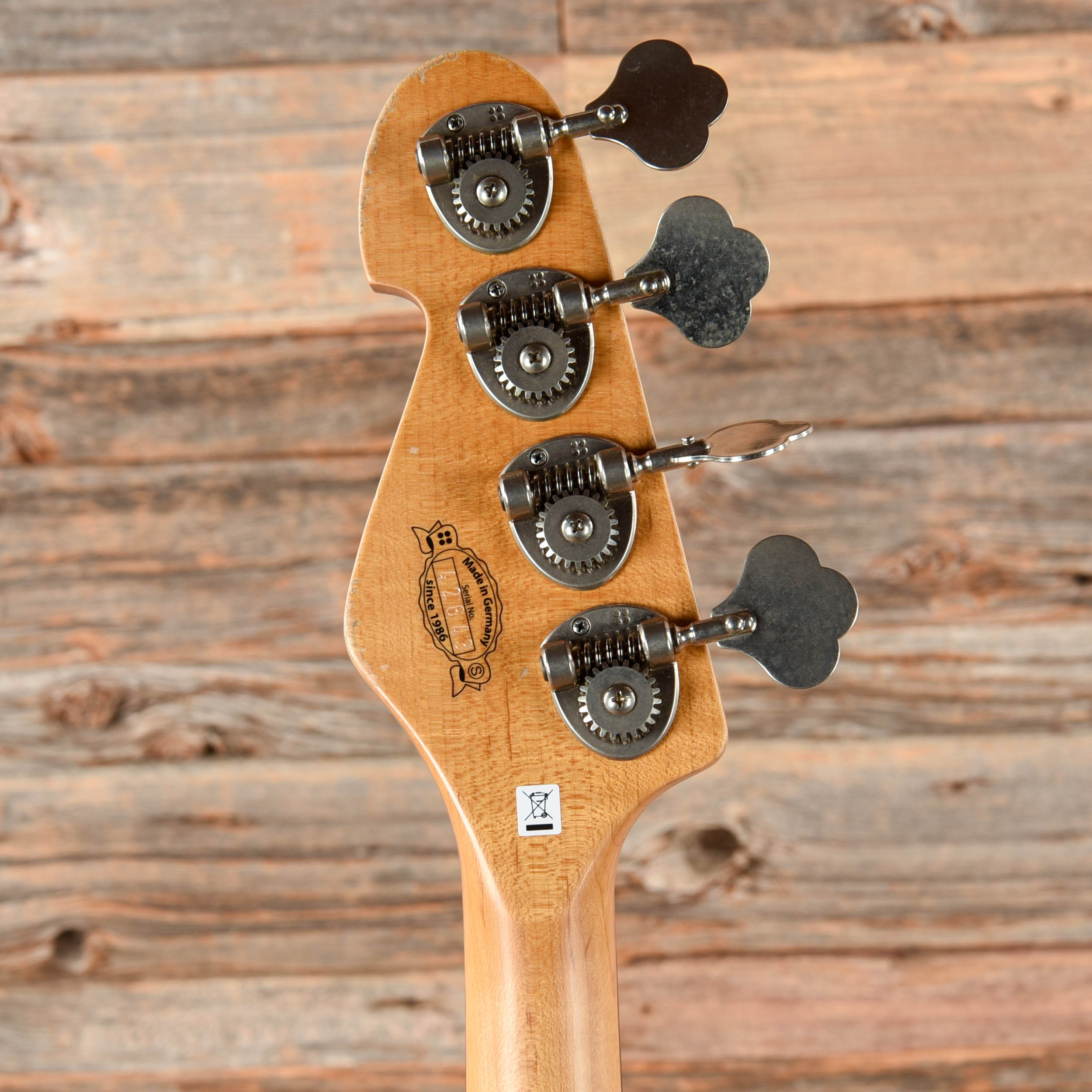 Sandberg California II TT4 Passive Hardcore Aged Metallic Blue 2023 Bass Guitars / 4-String