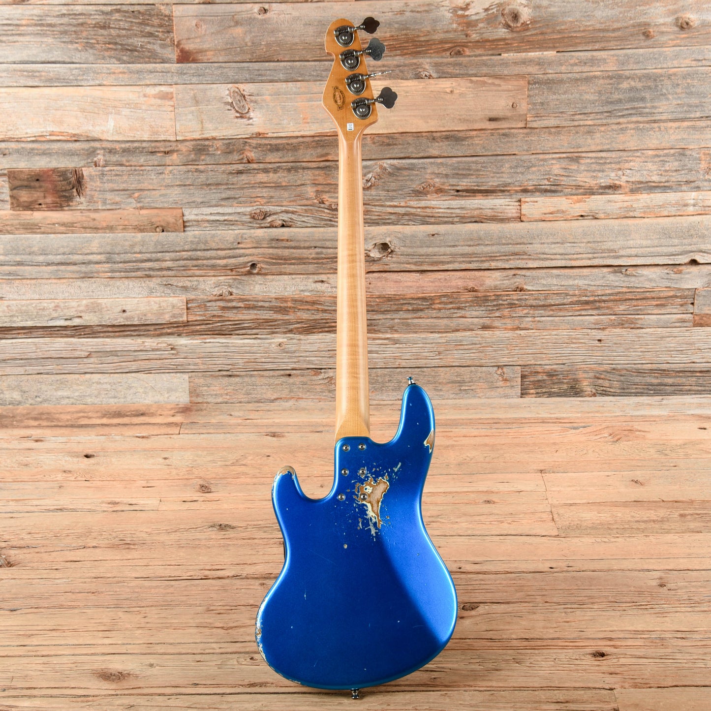 Sandberg California II TT4 Passive Hardcore Aged Metallic Blue 2023 Bass Guitars / 4-String