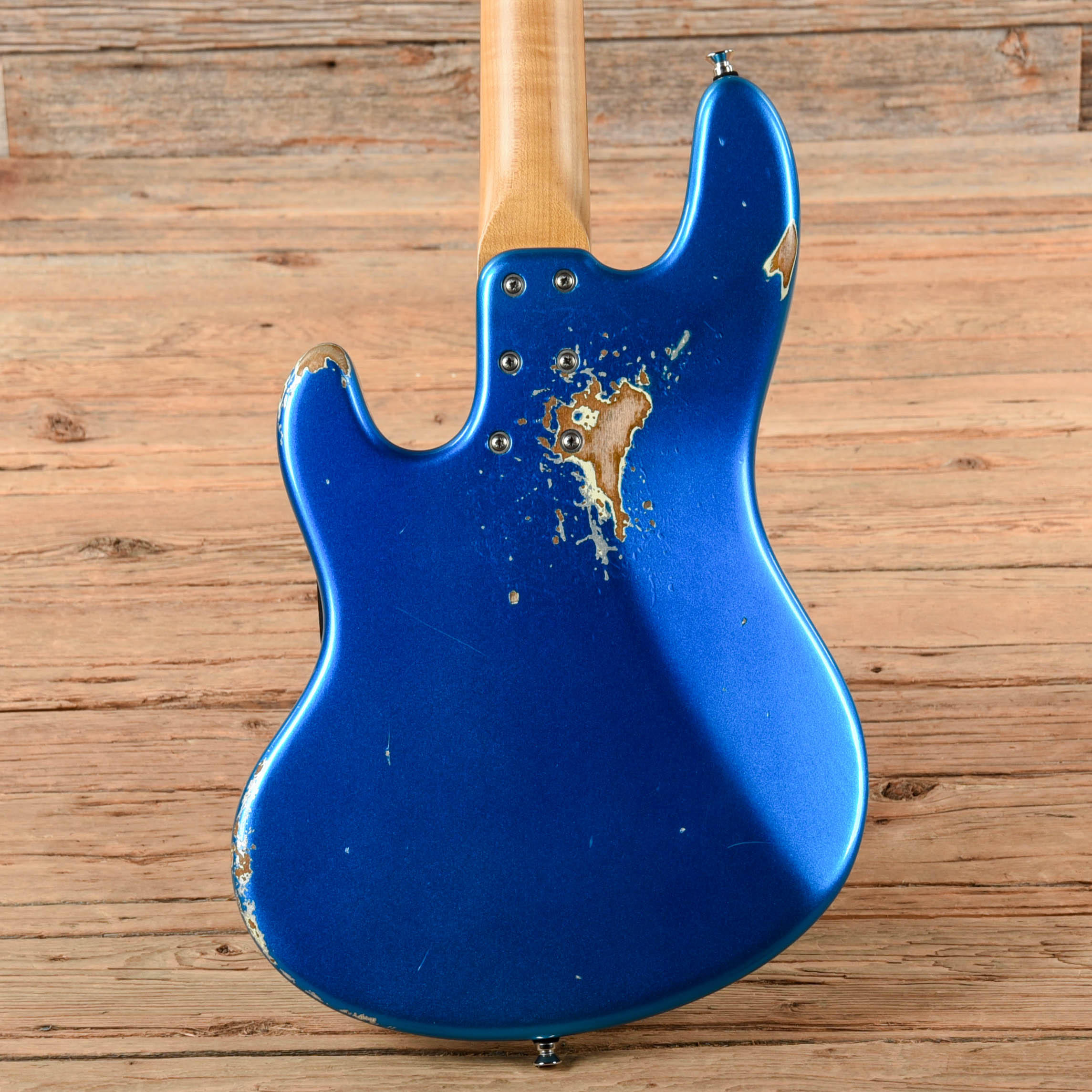 Sandberg California II TT4 Passive Hardcore Aged Metallic Blue 2023 Bass Guitars / 4-String