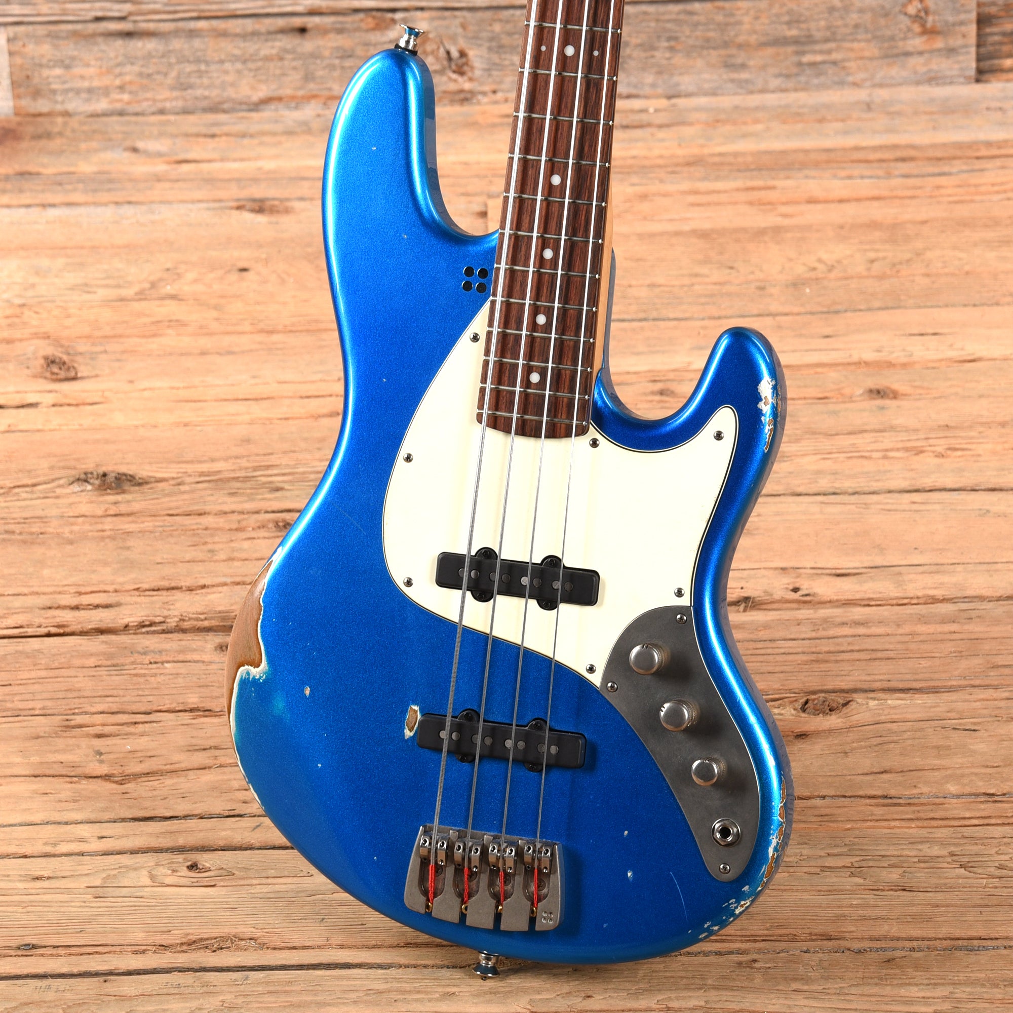 Sandberg California II TT4 Passive Hardcore Aged Metallic Blue 2023 Bass Guitars / 4-String