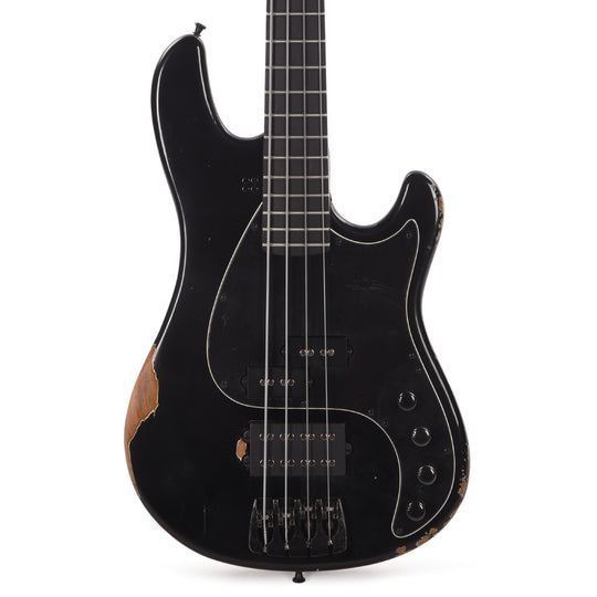 Sandberg California Oliver Riedel Signature 4-String Hardcore Aged Black Bass Guitars / 4-String