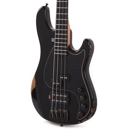 Sandberg California Oliver Riedel Signature 4-String Hardcore Aged Black Bass Guitars / 4-String