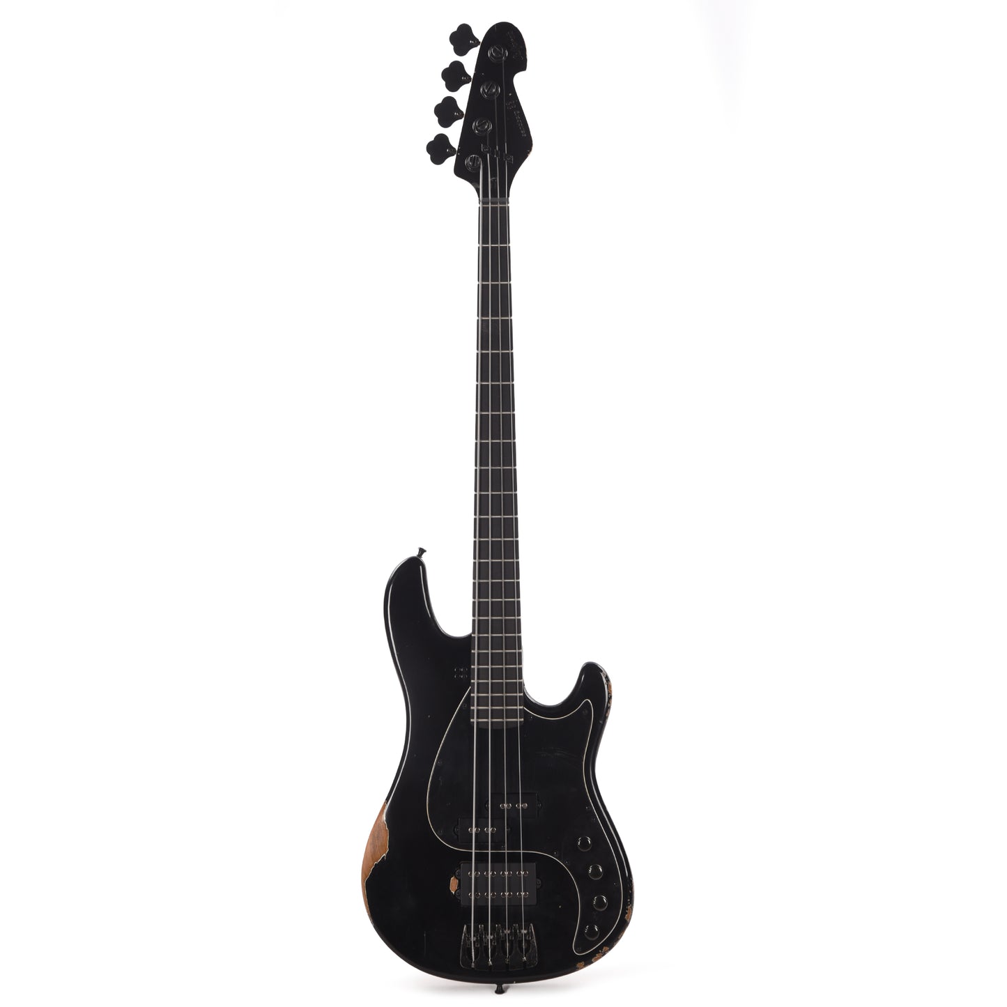 Sandberg California Oliver Riedel Signature 4-String Hardcore Aged Black Bass Guitars / 4-String