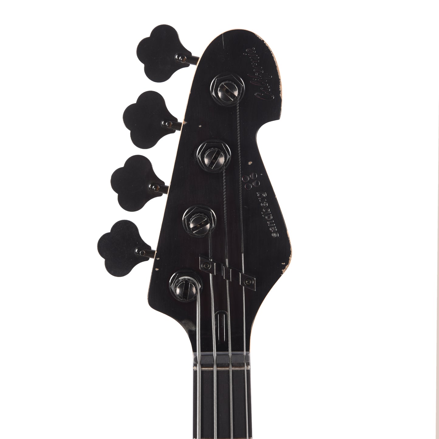 Sandberg California Oliver Riedel Signature 4-String Hardcore Aged Black Bass Guitars / 4-String