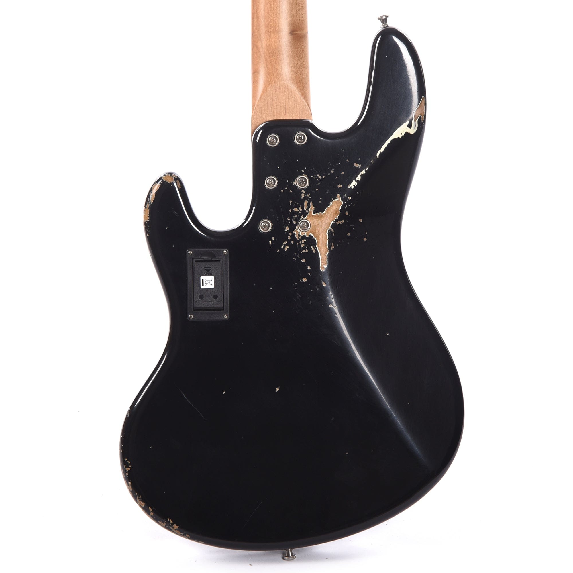 Sandberg California TM Hardcore Aged Black w/Roasted Neck & Matching Headstock Bass Guitars / 4-String