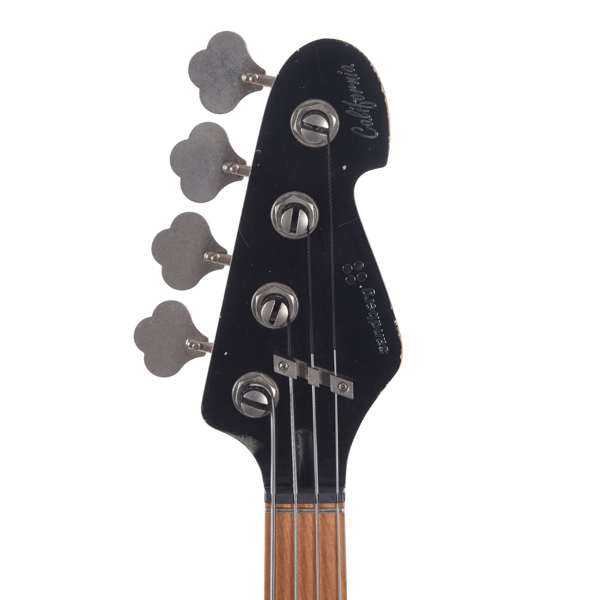 Sandberg California TM Hardcore Aged Black w/Roasted Neck & Matching Headstock Bass Guitars / 4-String