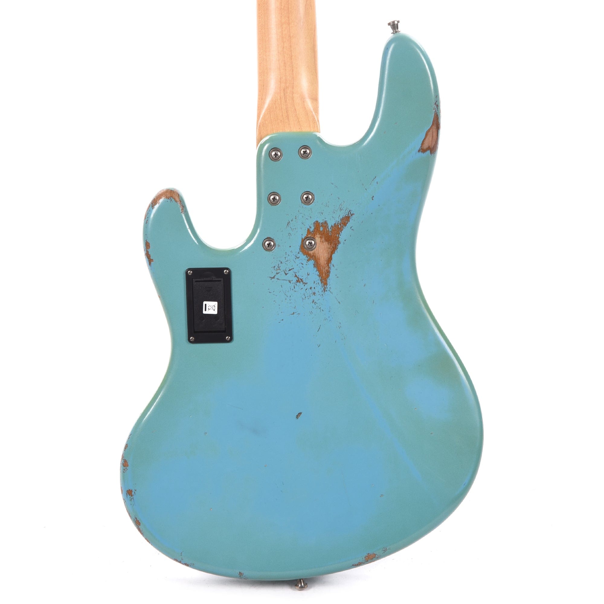 Sandberg California TM Hardcore Aged Roquefort Blue w/Matching Headstock Bass Guitars / 4-String