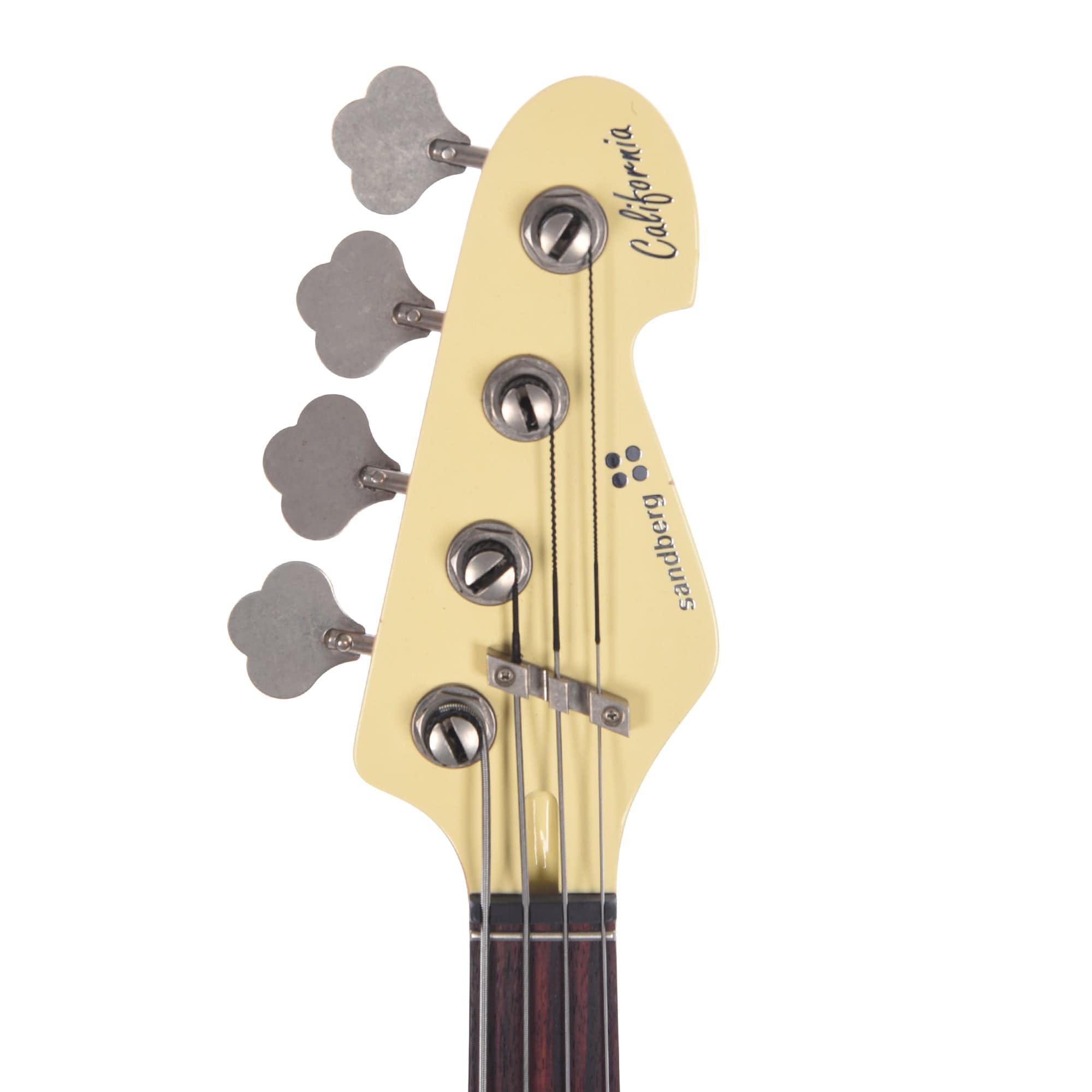 Sandberg California TM Soft Aged Creme w/Roasted Neck & Matching Headstock Bass Guitars / 4-String