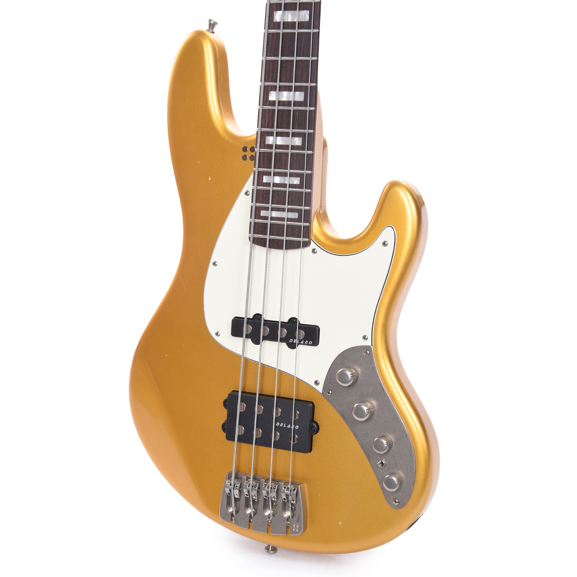 Sandberg California TM Soft Aged Gold w/Roasted Neck & Matching Headstock Bass Guitars / 4-String