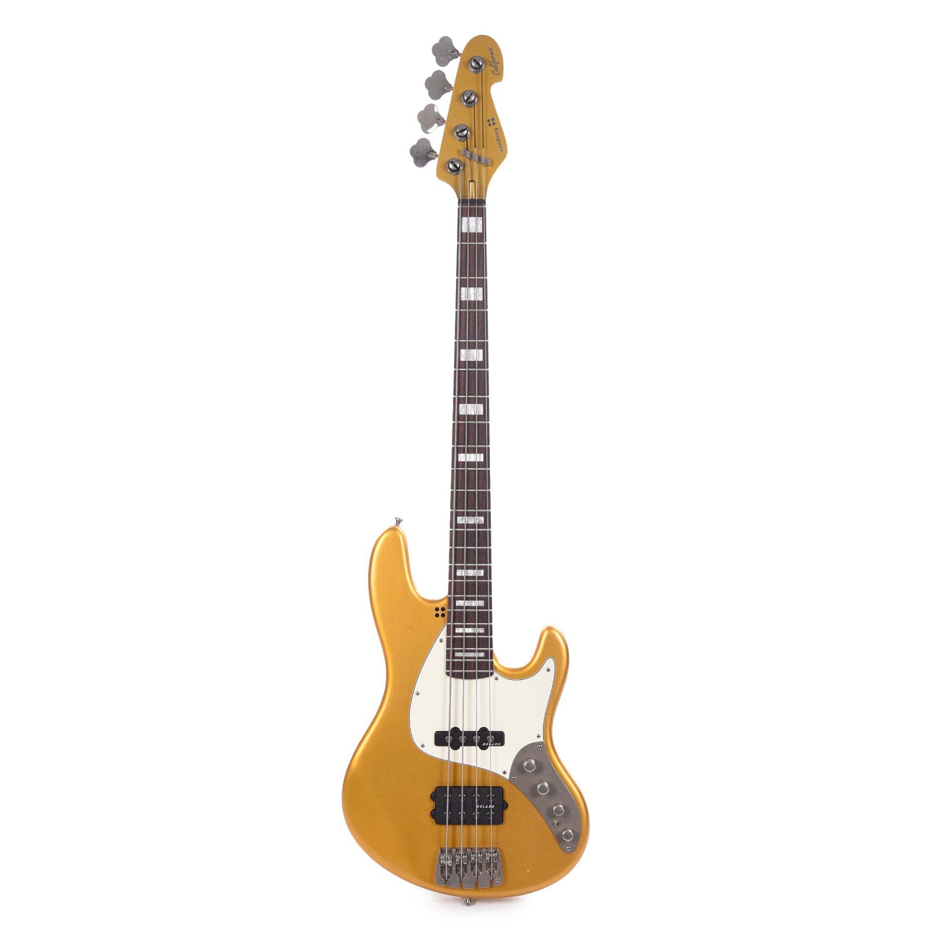 Sandberg California TM Soft Aged Gold w/Roasted Neck & Matching Headstock Bass Guitars / 4-String