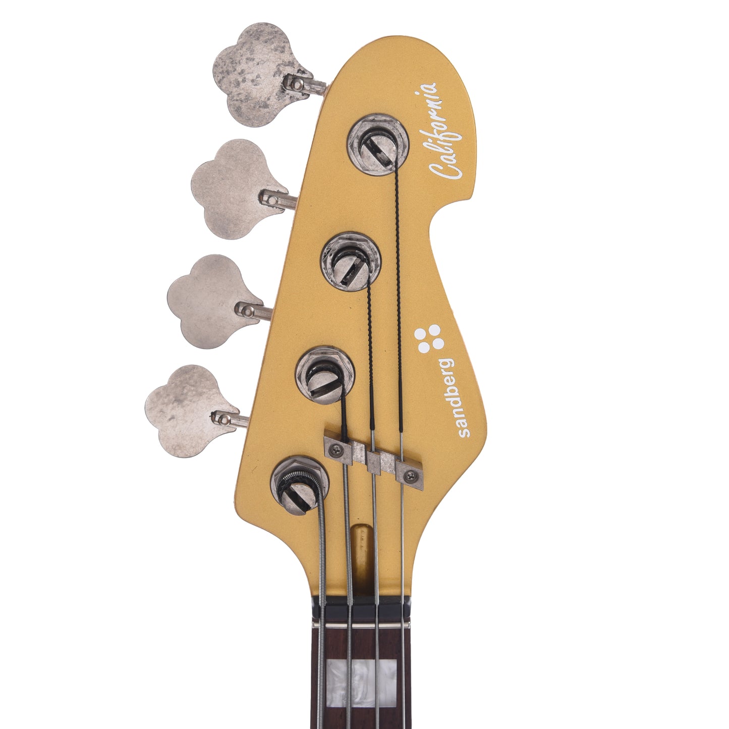 Sandberg California TM Soft Aged Gold w/Roasted Neck & Matching Headstock Bass Guitars / 4-String