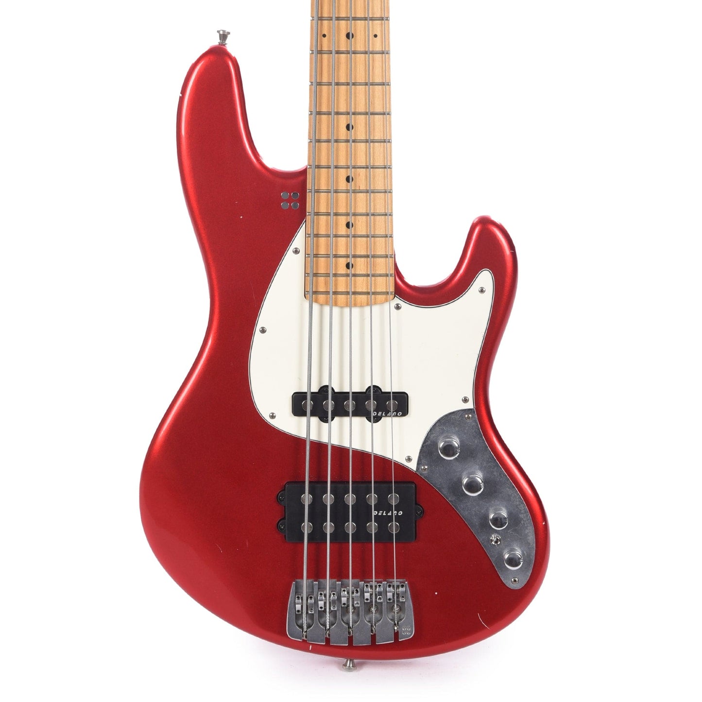 Sandberg California TM Soft Aged Metallic Red w/Matching Headstock Bass Guitars / 4-String