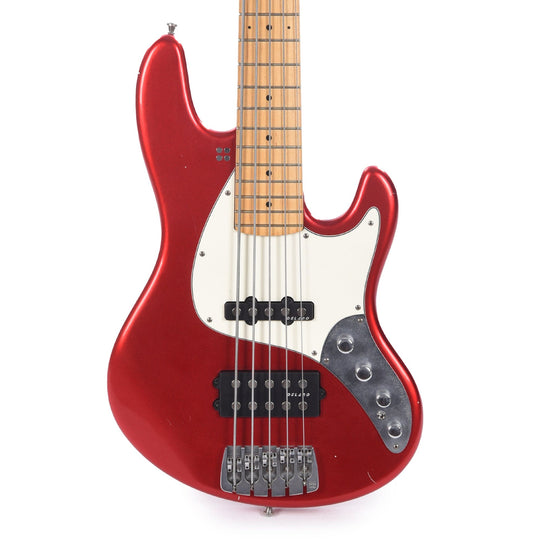 Sandberg California TM Soft Aged Metallic Red w/Matching Headstock Bass Guitars / 4-String