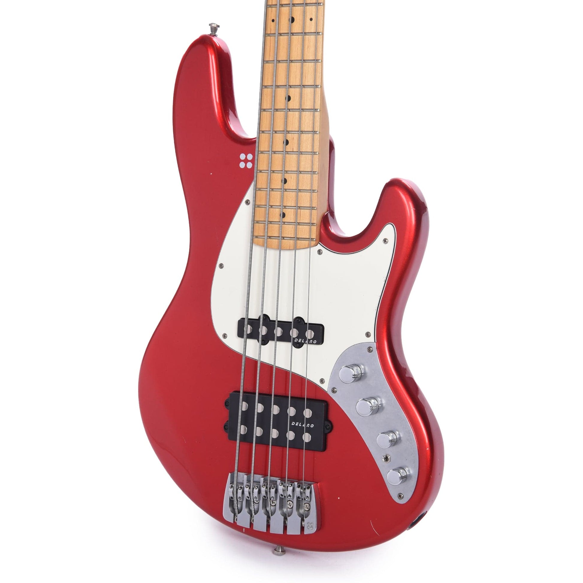 Sandberg California TM Soft Aged Metallic Red w/Matching Headstock Bass Guitars / 4-String