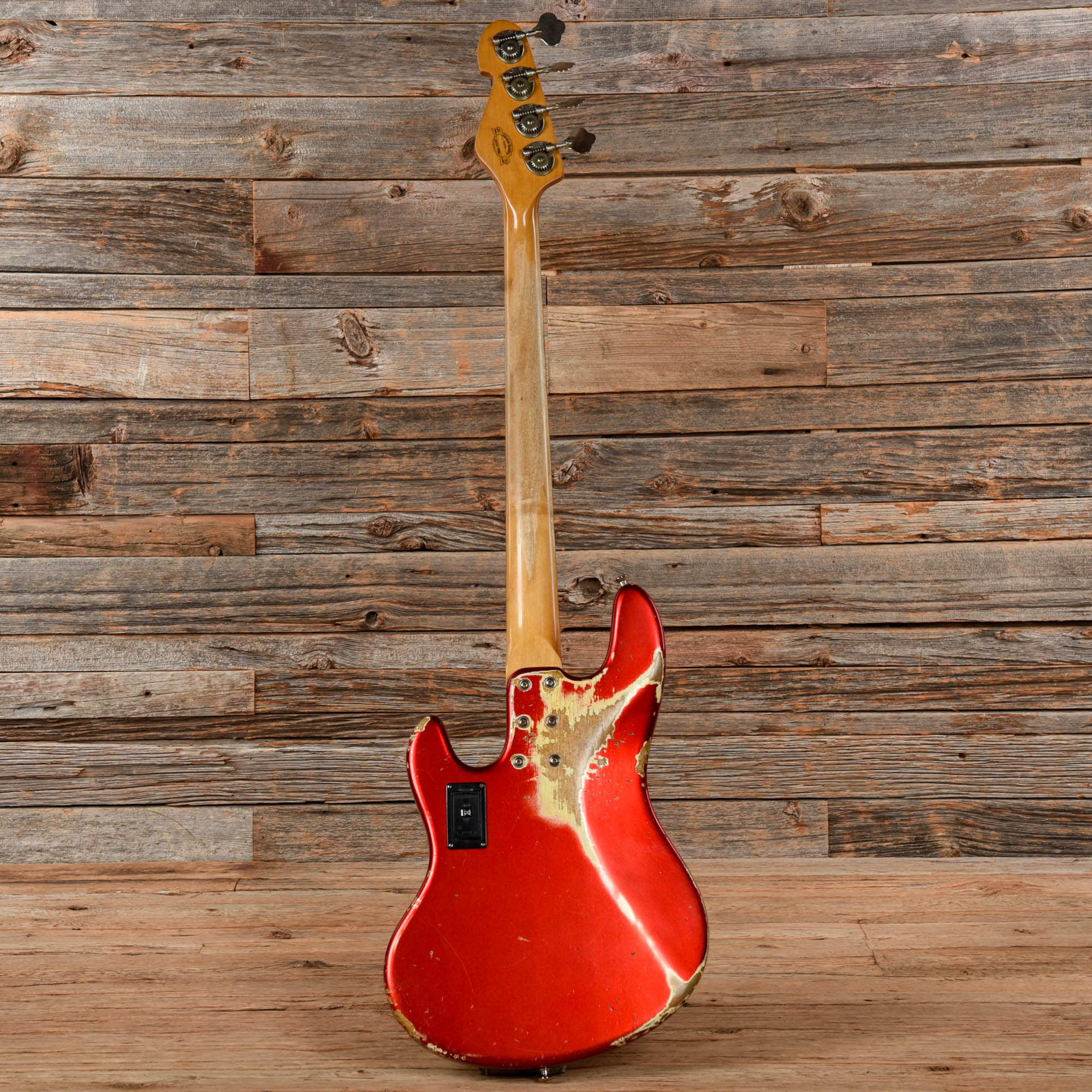 Sandberg California TM4 Hardcore Aged Candy Apple Red Bass Guitars / 4-String