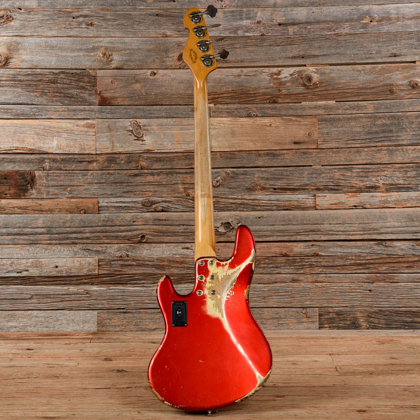 Sandberg California TM4 Hardcore Aged Candy Apple Red Bass Guitars / 4-String