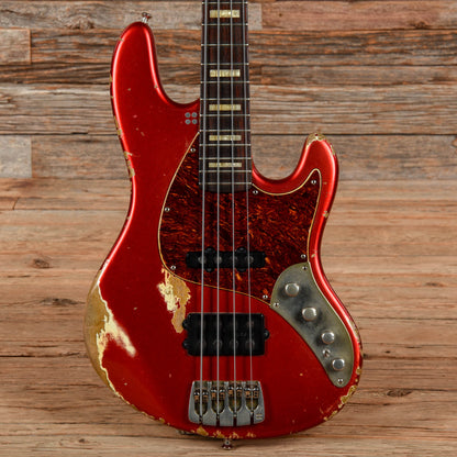 Sandberg California TM4 Hardcore Aged Candy Apple Red Bass Guitars / 4-String