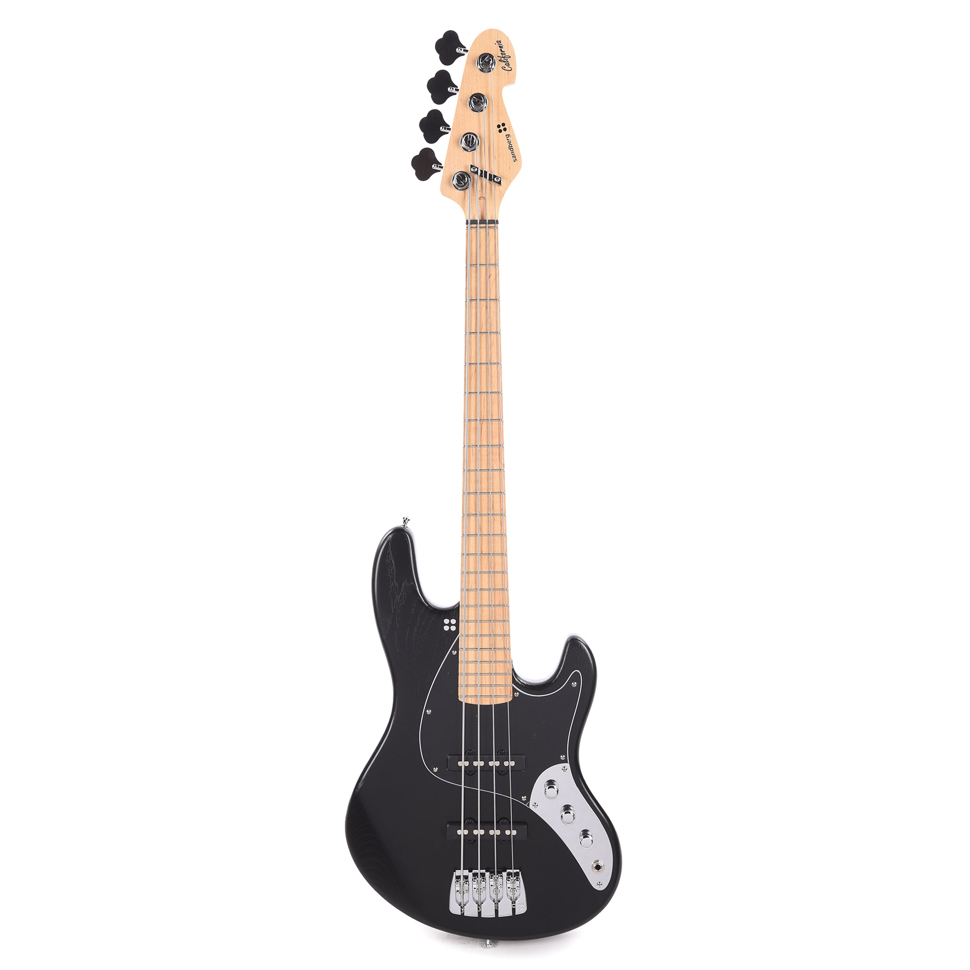 Sandberg California TT 4-String Passive Short Scale Matte Black Bass Guitars / 4-String