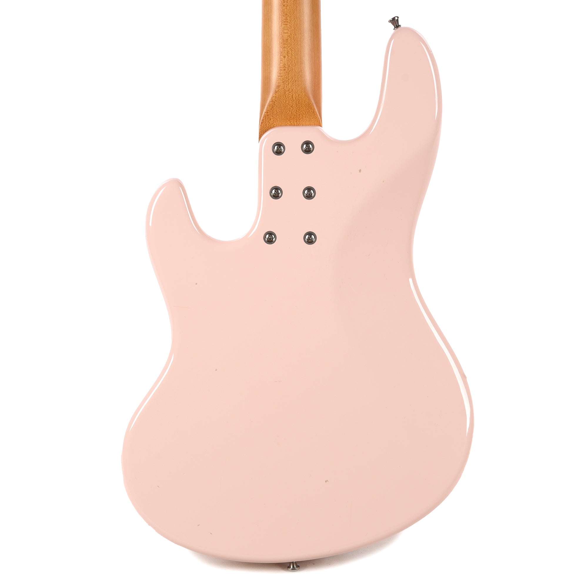 Sandberg California TT 4-String Passive Soft Aged Shell Pink w/Roasted Maple Neck Bass Guitars / 4-String