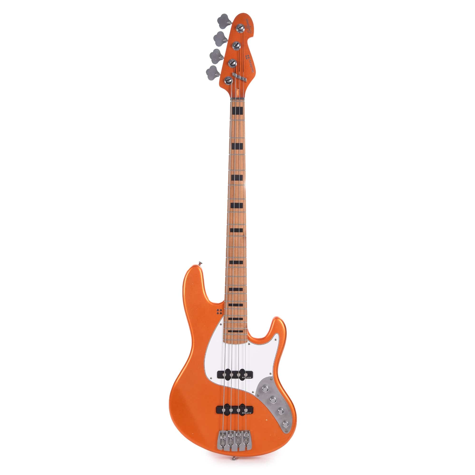 Sandberg California TT Soft Aged Orange Metallic w/Roasted Neck & Matching Headstock Bass Guitars / 4-String