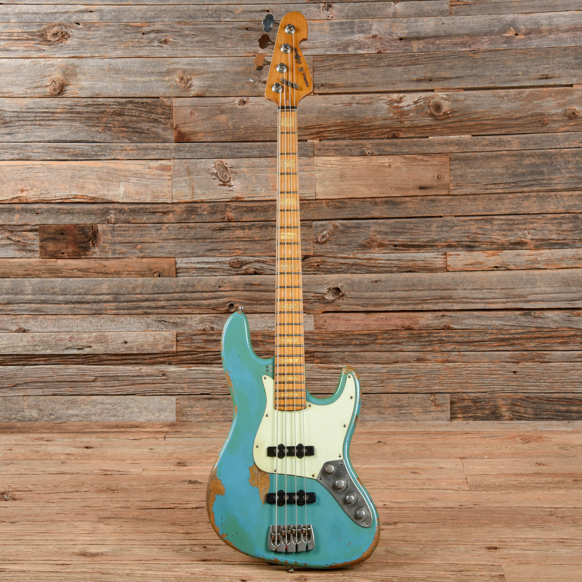 Sandberg California TT4 Hardcore Aged Roquefort Blue 2014 Bass Guitars / 4-String