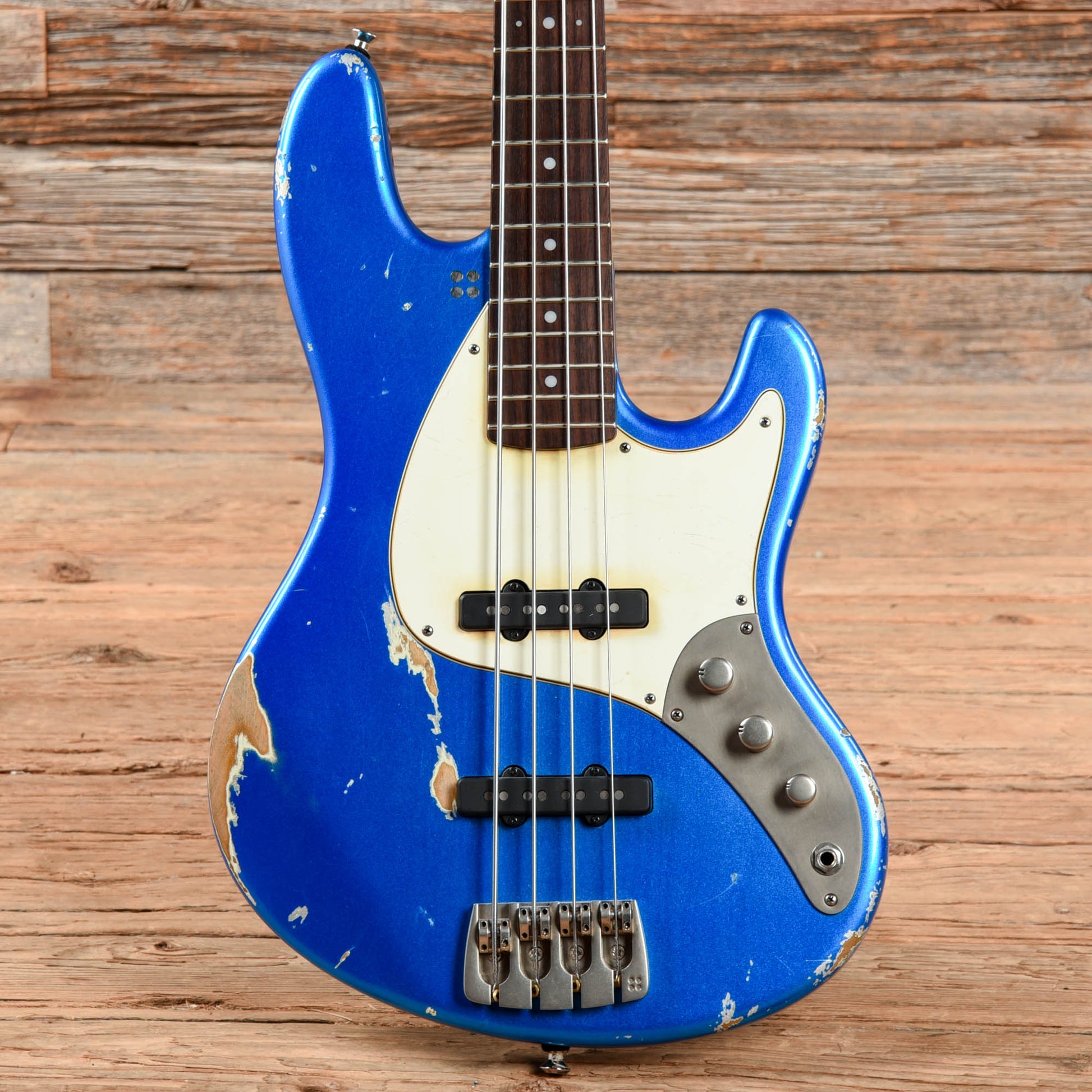 Sandberg California TT4 Passive Metallic Blue Aged Bass Guitars / 4-String