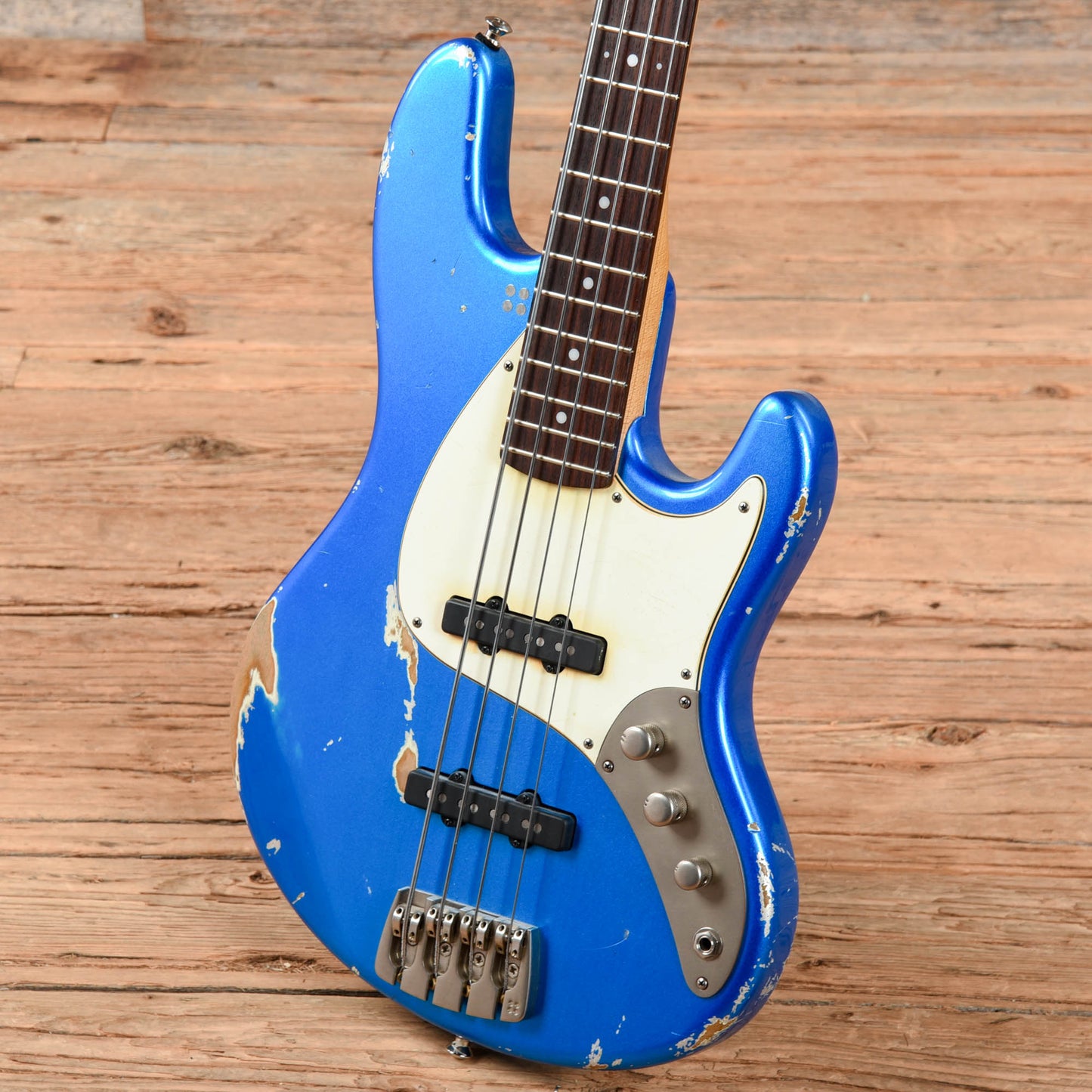 Sandberg California TT4 Passive Metallic Blue Aged Bass Guitars / 4-String