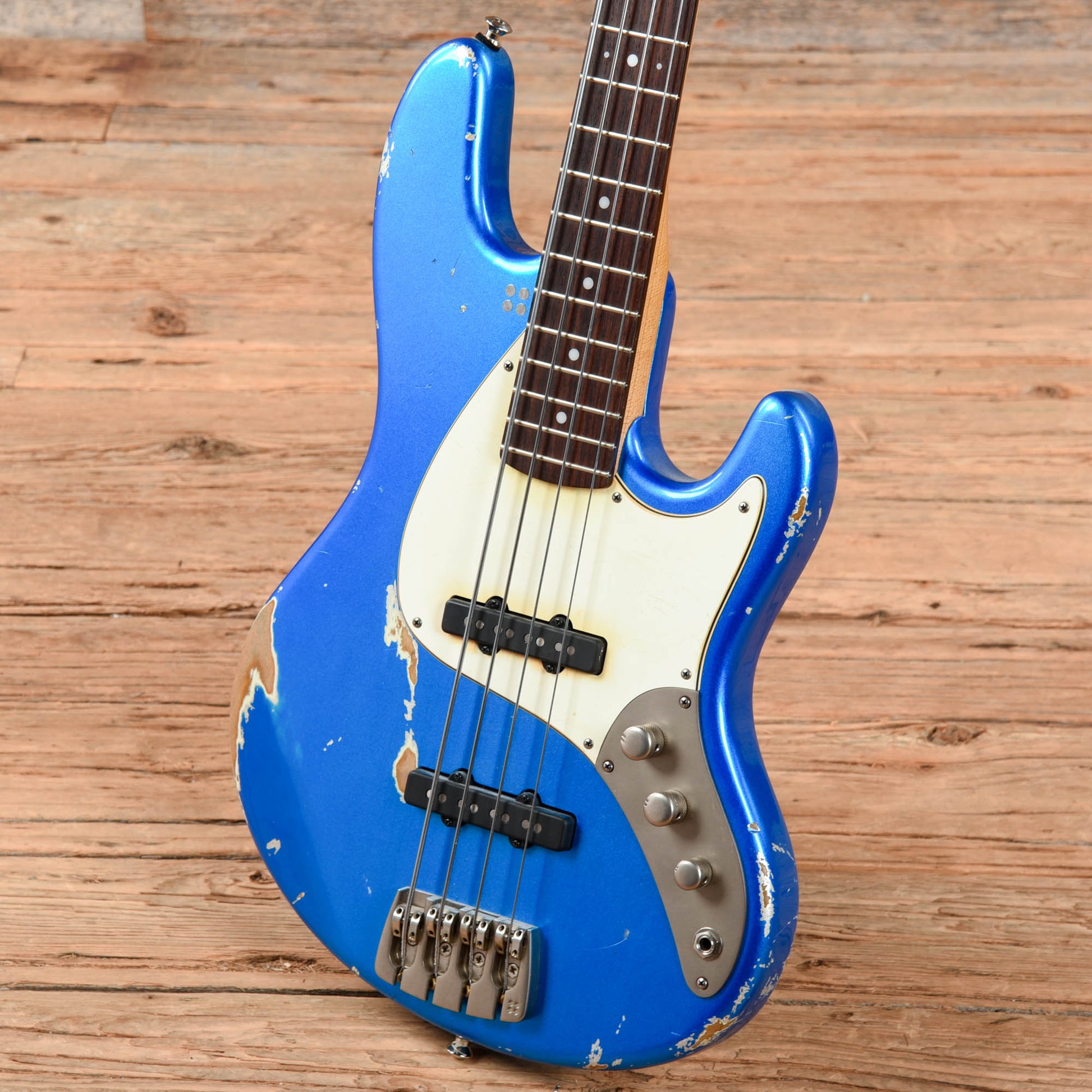 Sandberg California TT4 Passive Metallic Blue Aged Bass Guitars / 4-String