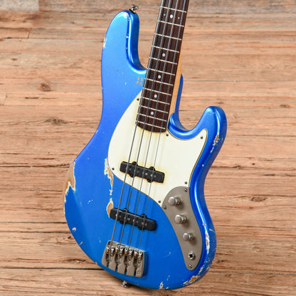 Sandberg California TT4 Passive Metallic Blue Aged Bass Guitars / 4-String