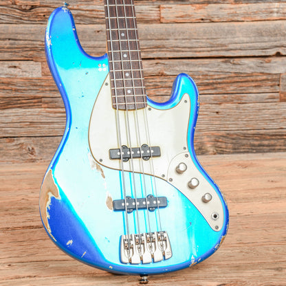 Sandberg California TT4 Passive Metallic Blue Aged Bass Guitars / 4-String