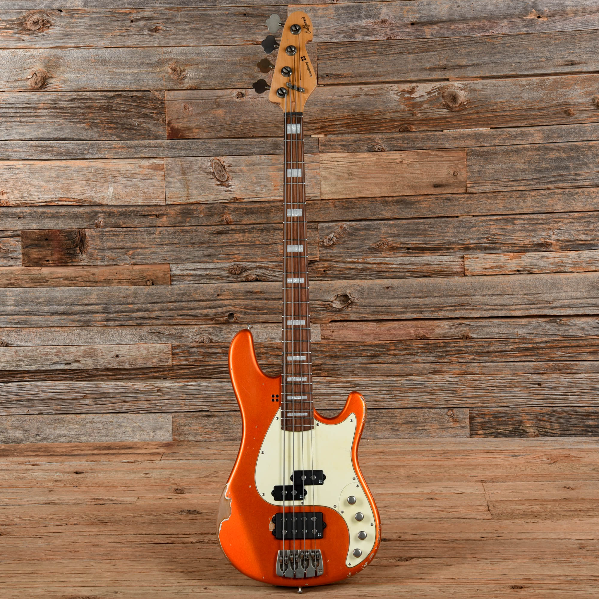 Sandberg California VM4 Metallic Orange Bass Guitars / 4-String