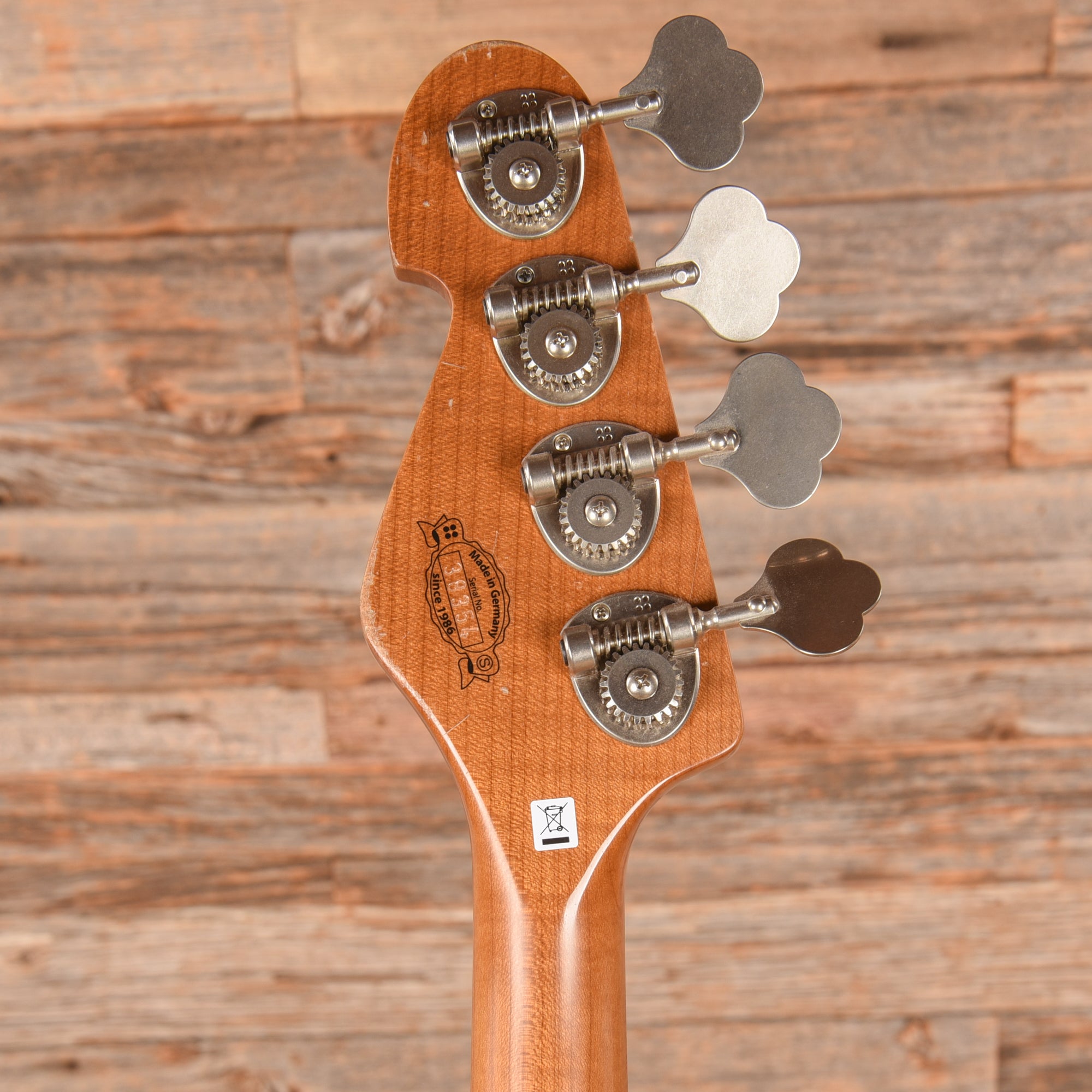 Sandberg California VT 4 Hardcore Aged Vintage White Bass Guitars / 4-String