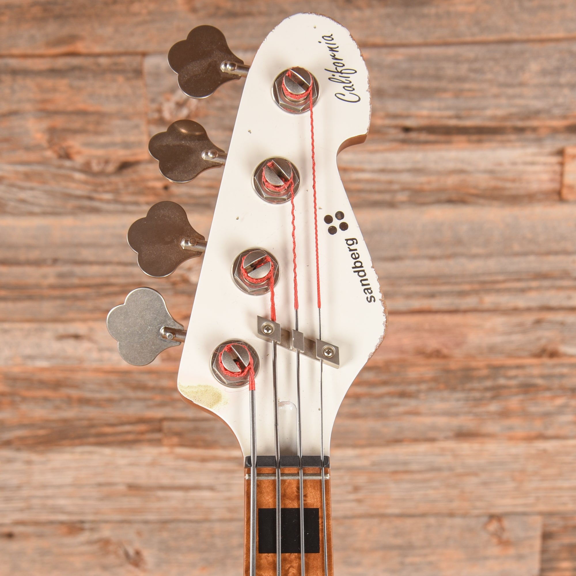 Sandberg California VT 4 Hardcore Aged Vintage White Bass Guitars / 4-String