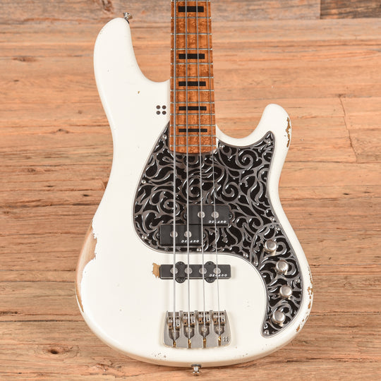 Sandberg California VT 4 Hardcore Aged Vintage White Bass Guitars / 4-String