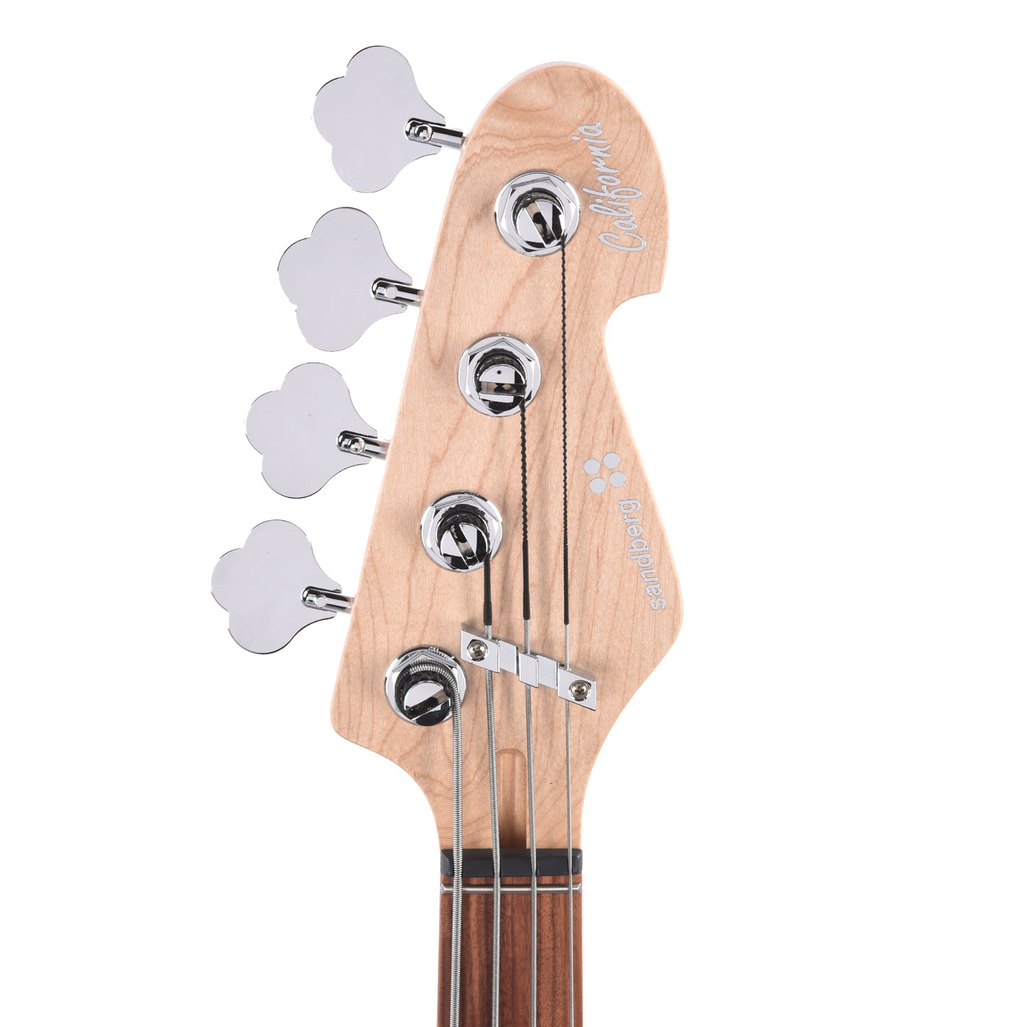 Sandberg California VT Virgin White w/Black Pickguard Bass Guitars / 4-String