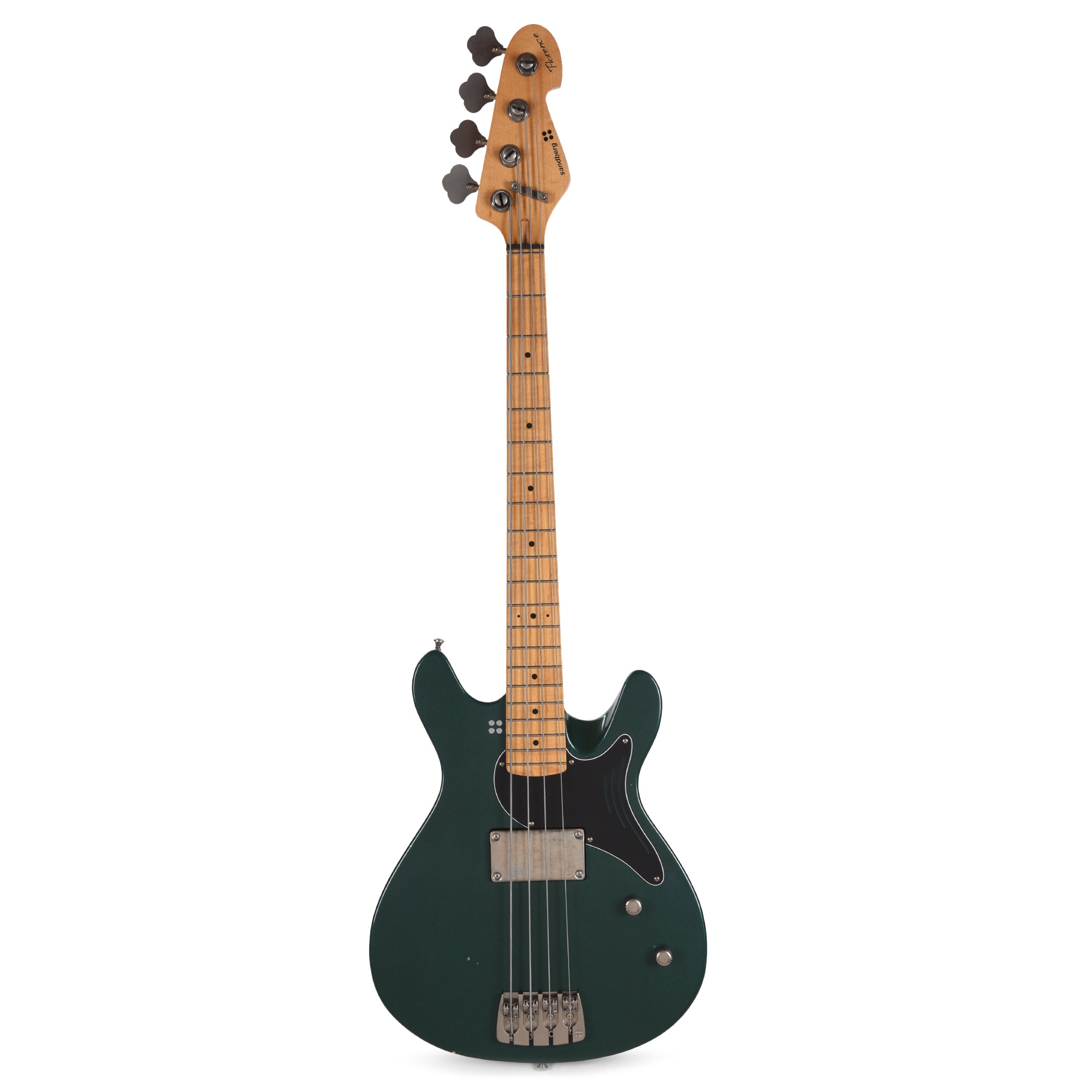 Sandberg Florence 4-String Short-Scale Bass Soft-Aged Bristish Racing Green Bass Guitars / 4-String