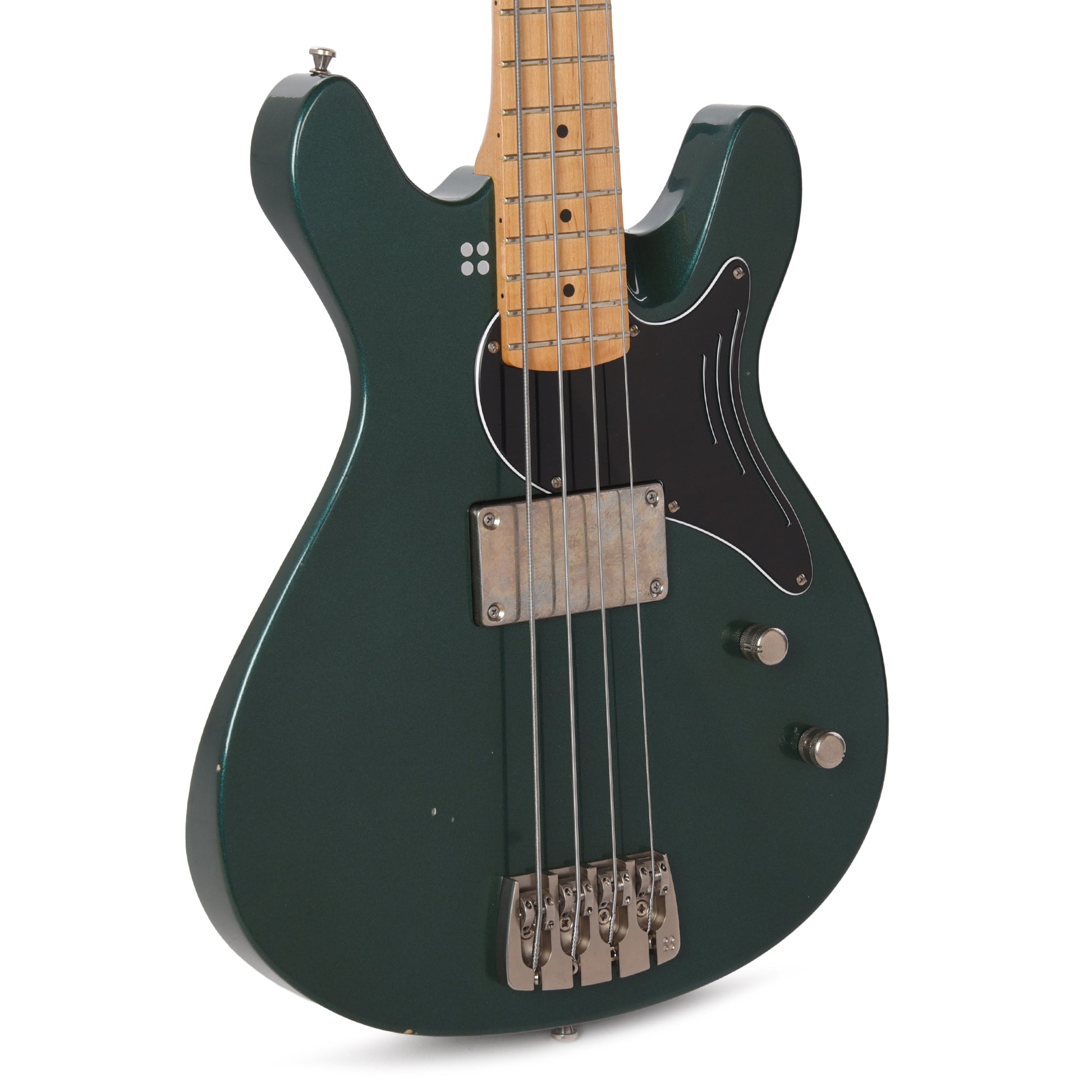 Sandberg Florence 4-String Short-Scale Bass Soft-Aged Bristish Racing Green Bass Guitars / 4-String