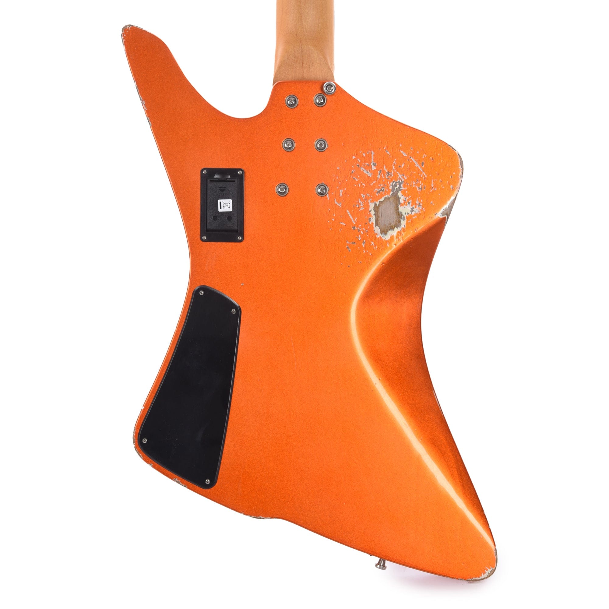 Sandberg Forty Eight Hardcore Aged Orange Metallic w/Matching Headstock Bass Guitars / 4-String