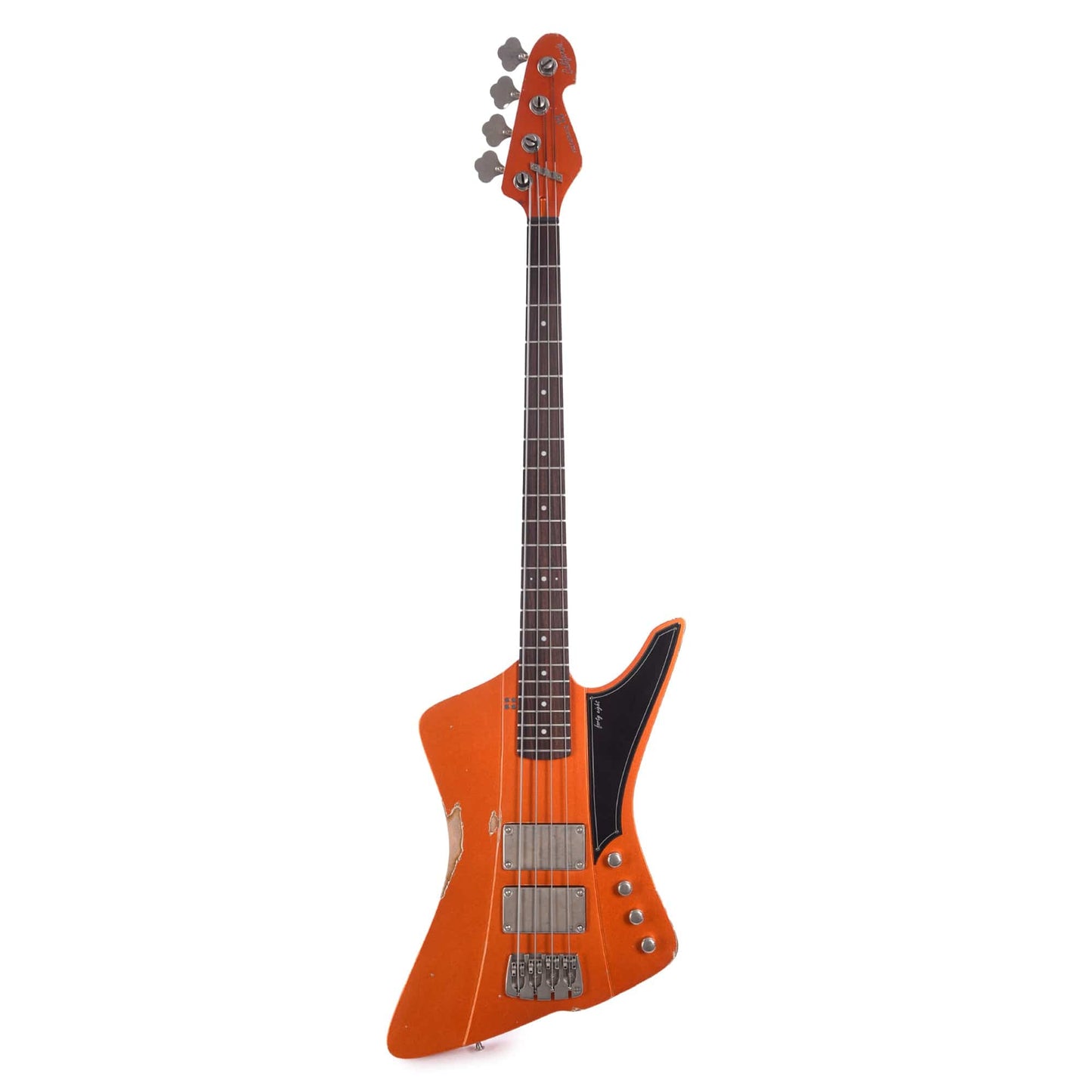 Sandberg Forty Eight Hardcore Aged Orange Metallic w/Matching Headstock Bass Guitars / 4-String