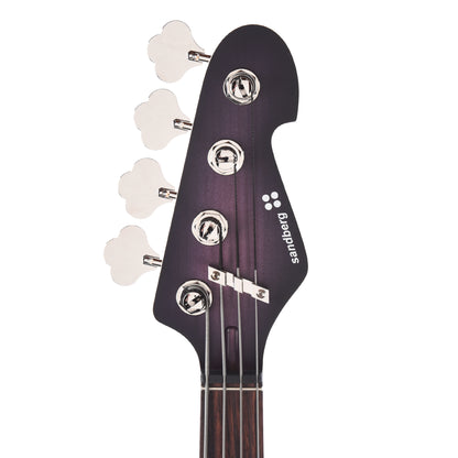 Sandberg Forty Eight Matte Violetburst w/Matching Headstock Bass Guitars / 4-String