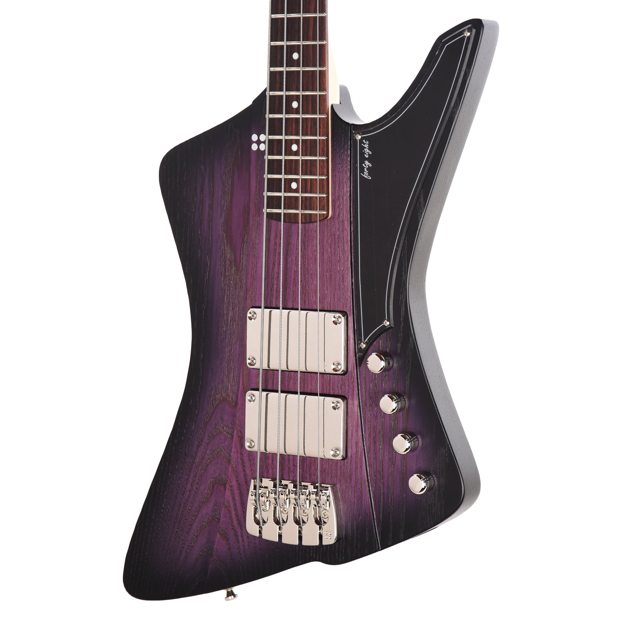 Sandberg Forty Eight Matte Violetburst w/Matching Headstock Bass Guitars / 4-String