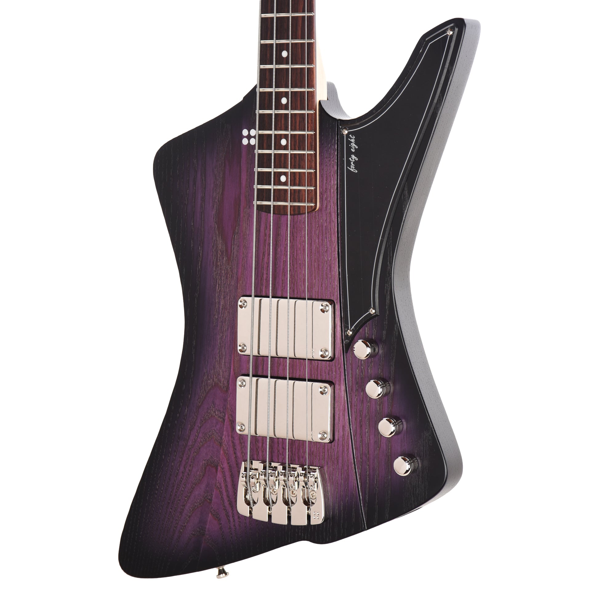 Sandberg Forty Eight Matte Violetburst w/Matching Headstock Bass Guitars / 4-String