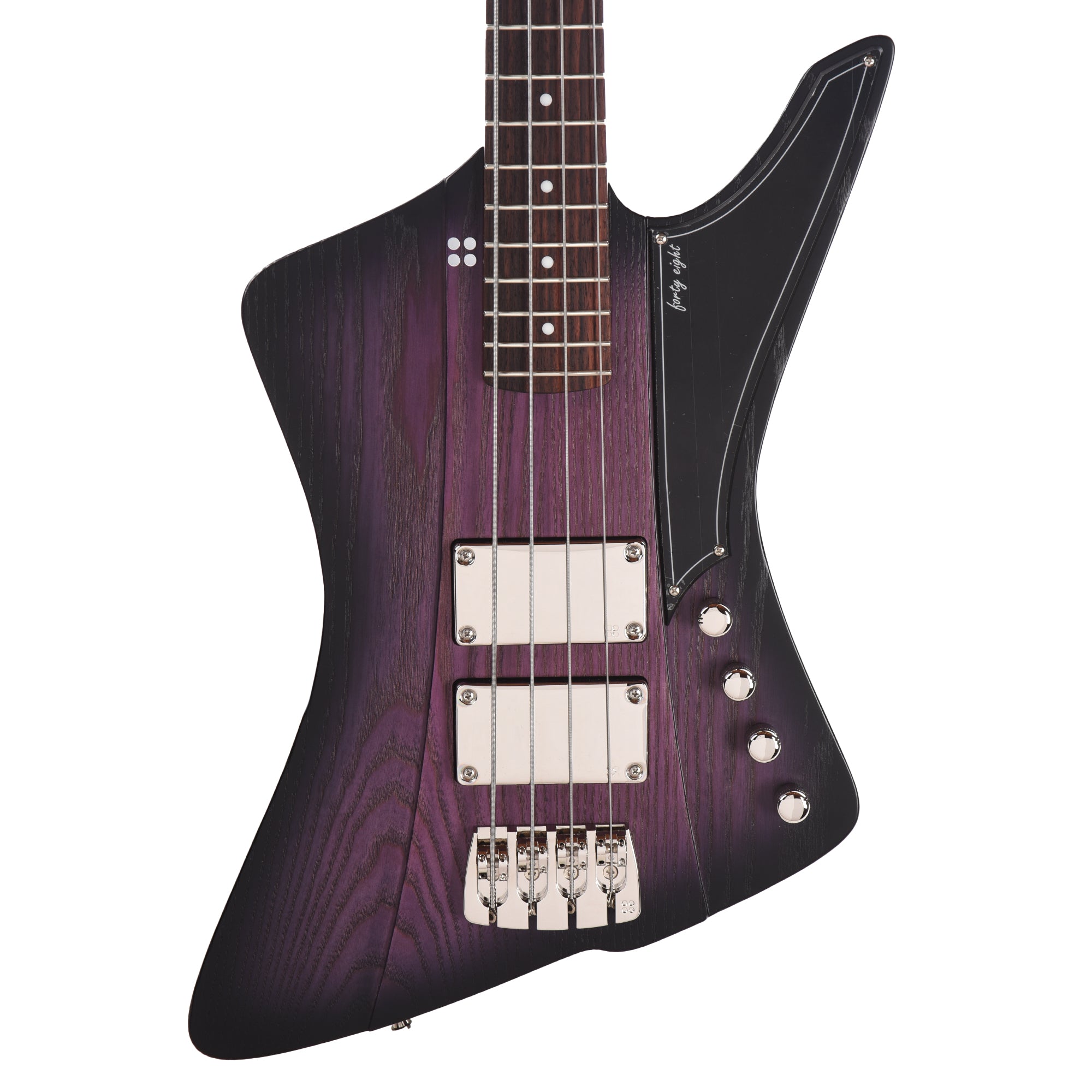 Sandberg Forty Eight Matte Violetburst w/Matching Headstock Bass Guitars / 4-String