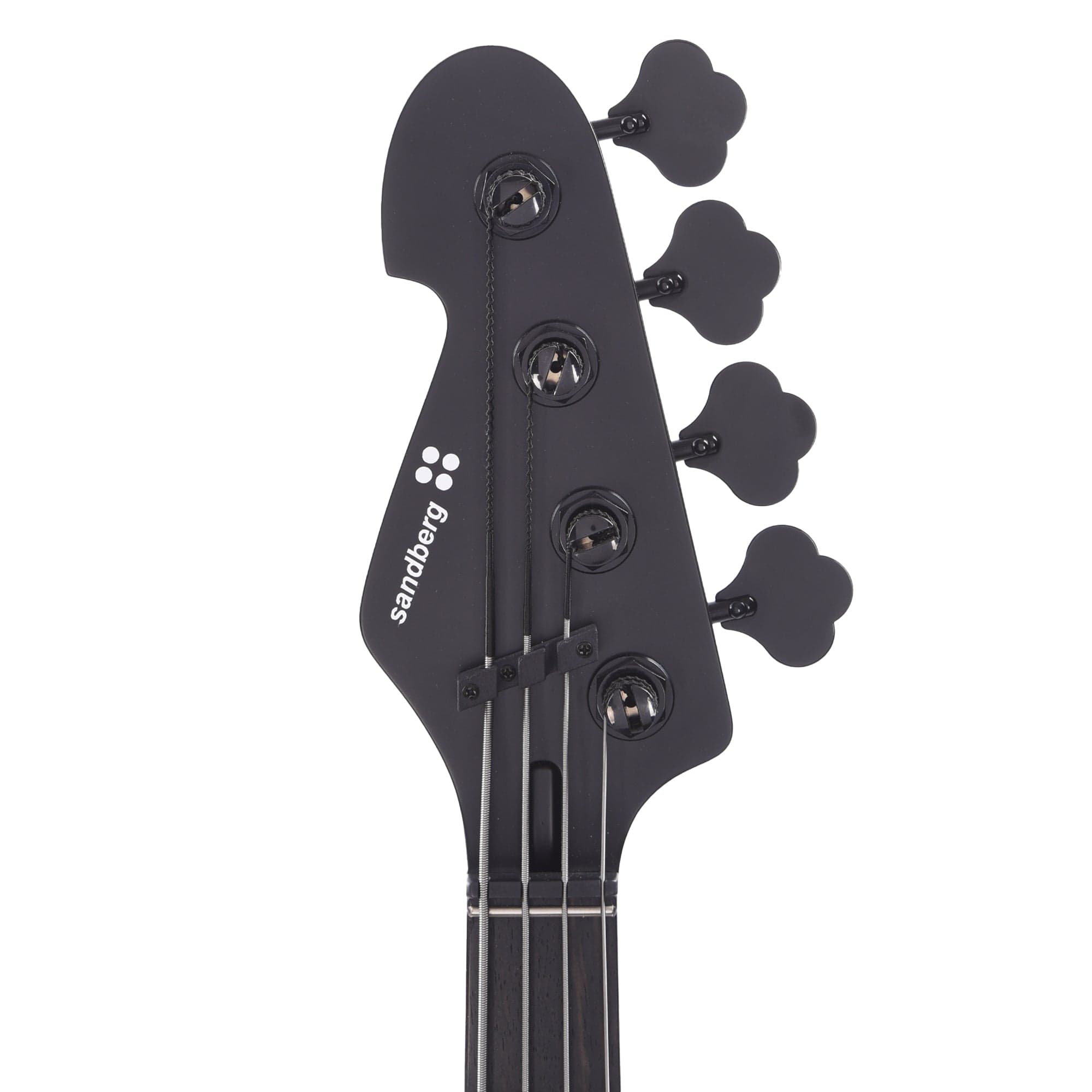 Sandberg Forty Eight Victor Brandt Matte Black w/Matching Headstock Bass Guitars / 4-String