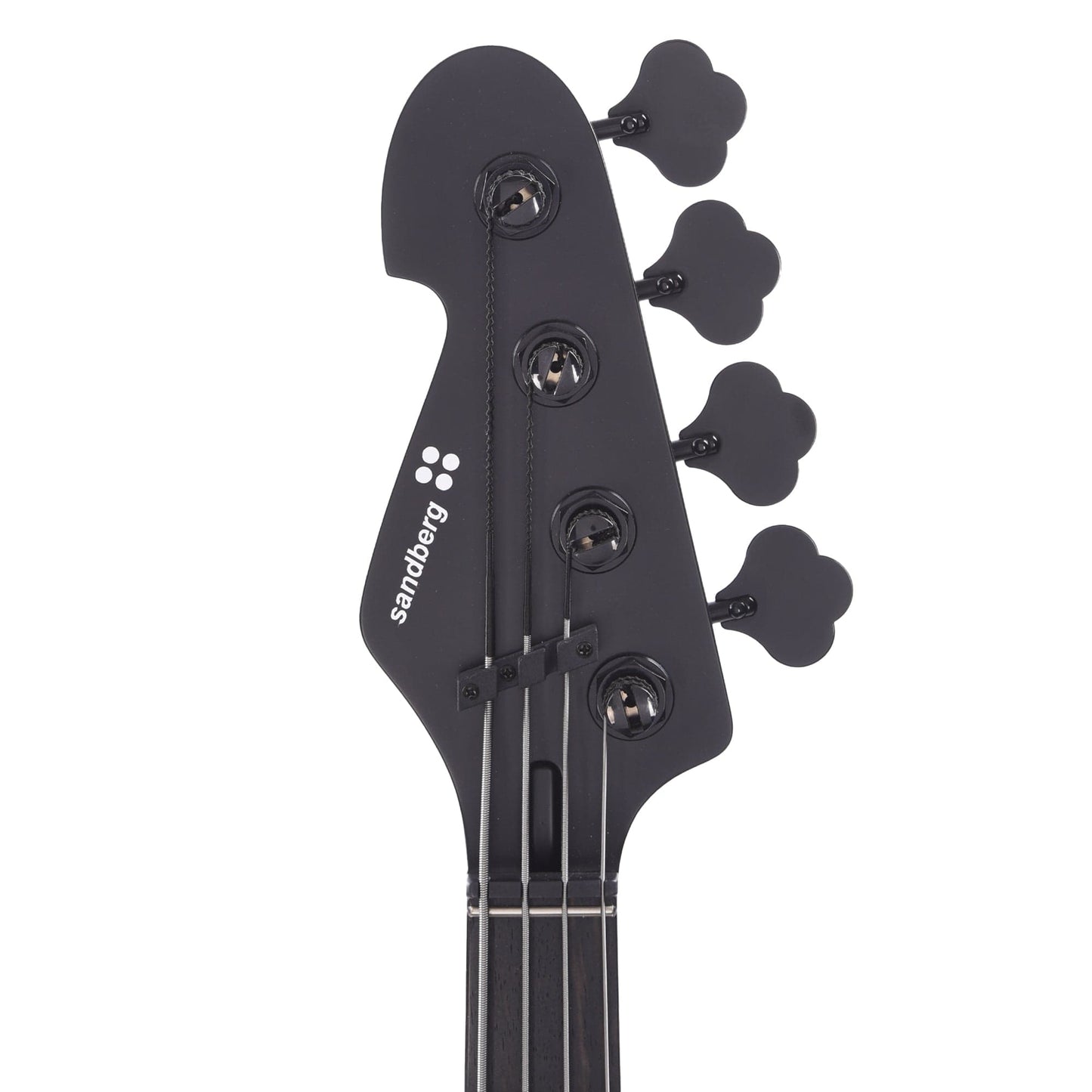 Sandberg Forty Eight Victor Brandt Matte Black w/Matching Headstock Bass Guitars / 4-String