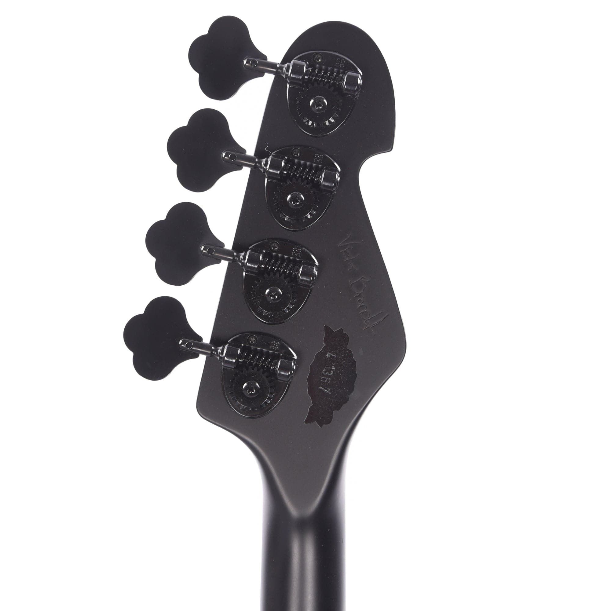 Sandberg Forty Eight Victor Brandt Matte Black w/Matching Headstock Bass Guitars / 4-String