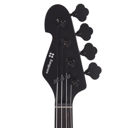 Sandberg Forty Eight Victor Brandt Matte Black w/Matching Headstock Bass Guitars / 4-String