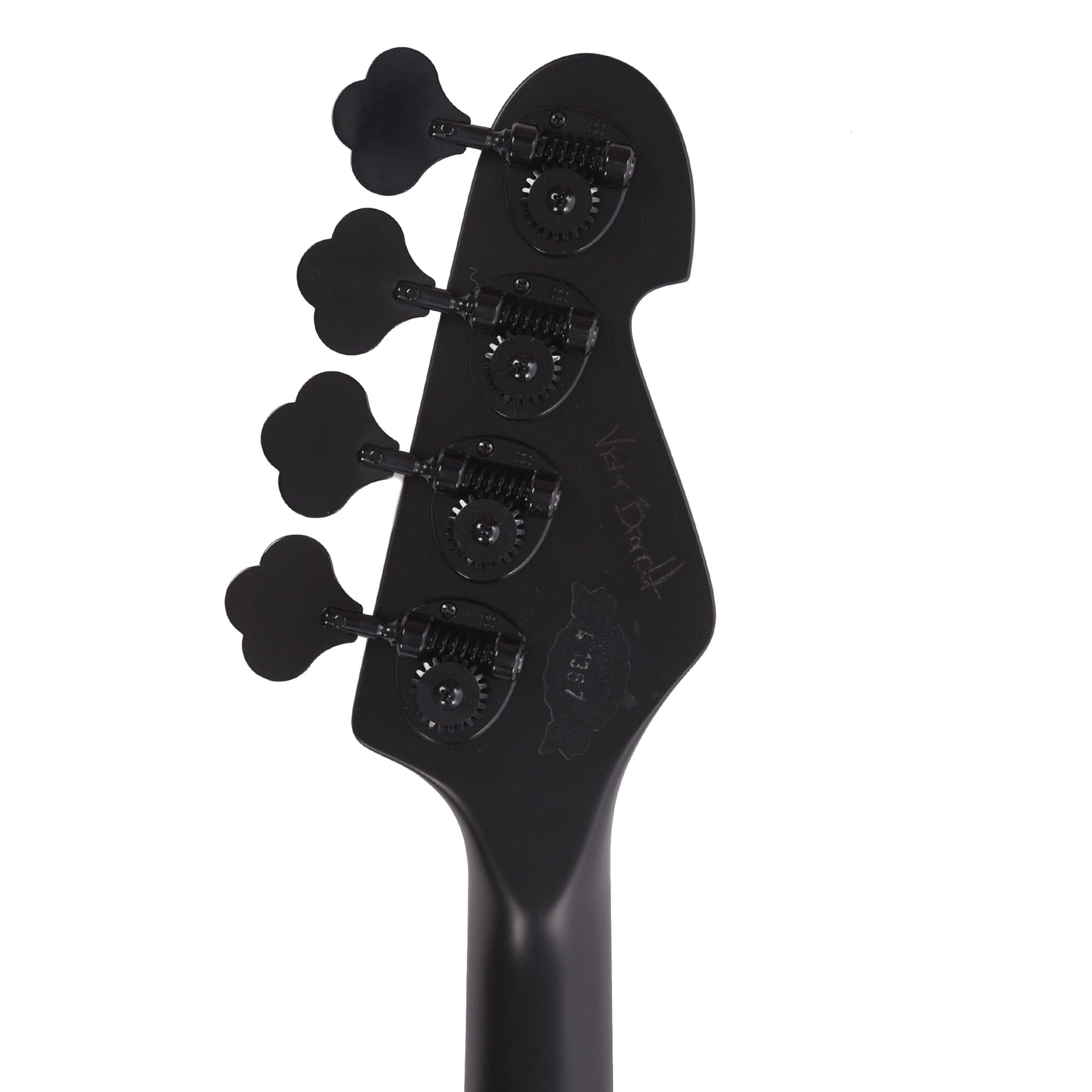 Sandberg Forty Eight Victor Brandt Matte Black w/Matching Headstock Bass Guitars / 4-String